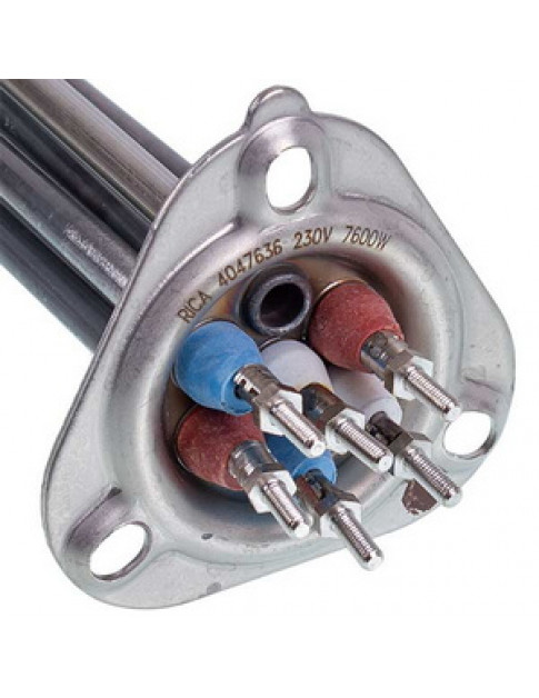 Тен для посудомийної машини Apach MH101435 7600W 400V L=330mm фланець D монтаж=47,5mm