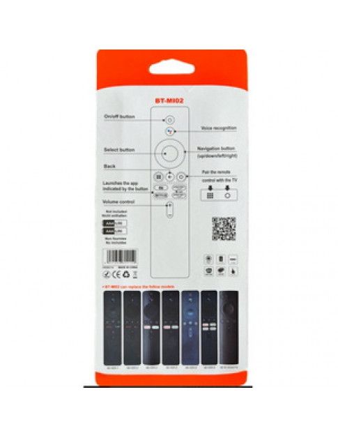 Пульт універсальний для телевізора XIAOMI MI-BT01 (з голосовим керуванням та Bluetooth) Пульт універсальний для телевізора XIAOMI MI-BT01 (з голосовим керуванням та Bluetooth)