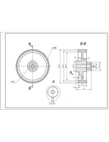 Шестерня середня для м&aposясорубки Moulinex MS-5564244