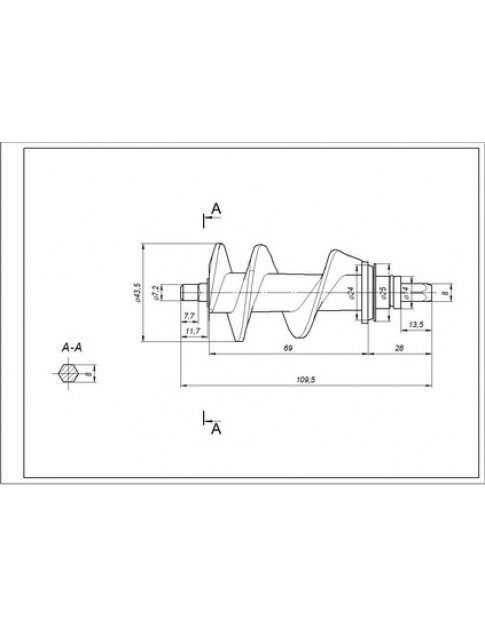 Шнек (з ущільнювачем) для м&aposясорубки Moulinex MS-651184