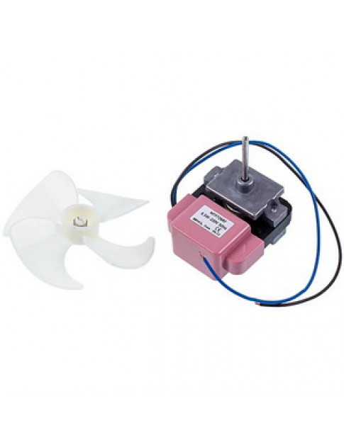 Двигун вентилятора з крильчаткою для холодильника SKL MTF726RF 8.5W 220V