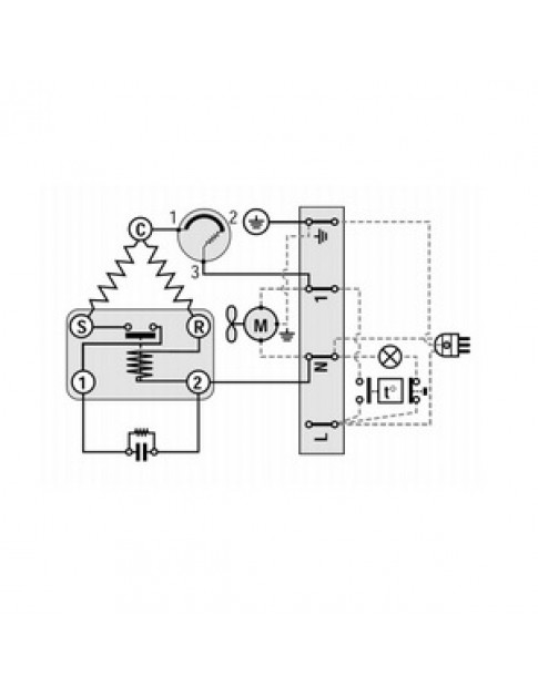 Компресор для холодильника EMBRACO NEK2168GK R404a 684W (з пусковим реле CSIR)