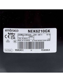 Компресор для холодильника EMBRACO ASPERA NEK6210GK R404 724W