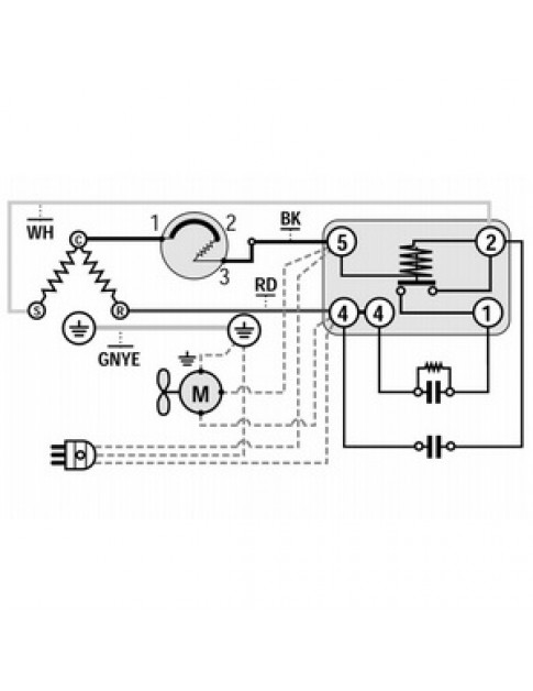 Компресор для холодильника EMBRACO NEU2178GK R404a 900W (з пусковим реле CSCR)