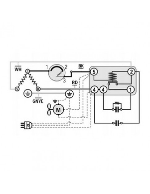Компресор для холодильника EMBRACO ASPERA NEU6212Z R134a 1450W (з пусковим реле CSIR)