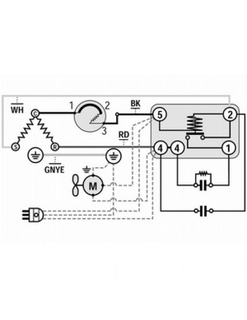 Компресор для холодильника EMBRACO ASPERA NEU6220U R290 1579W (з пусковим реле CSR)