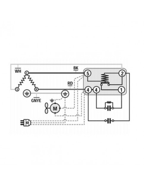 Компресор для холодильника EMBRACO NJ2212GK R404a 1546W (з пусковим реле CSR)