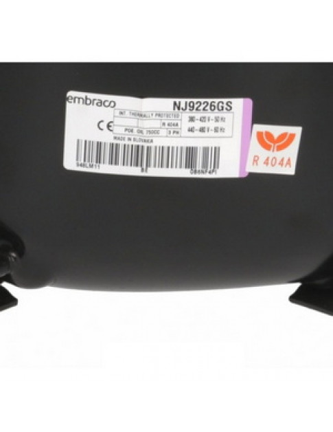 Компресор для холодильника EMBRACO ASPERA NJ9226GS R404a 3248W (з пусковим реле 3PHASE)