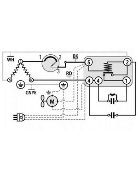 Компресор для холодильника EMBRACO ASPERA NT2178GK R404a 829W (з пусковим реле CSCR)