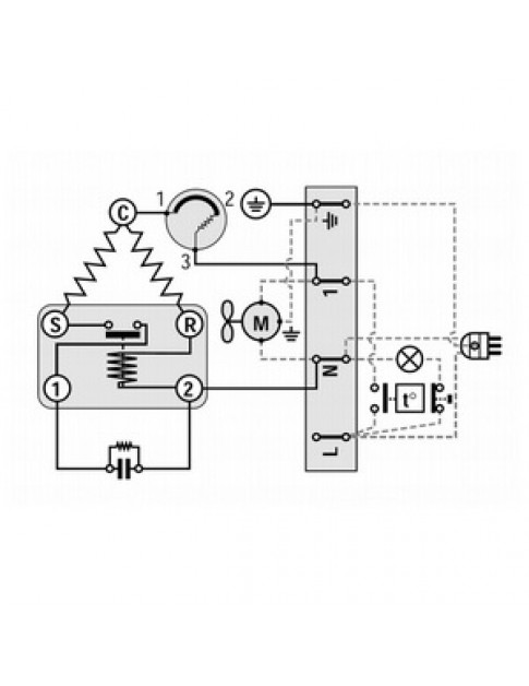 Компресор для холодильника EMBRACO ASPERA NT2178GK R404a 793W (з пусковим реле CSIR)
