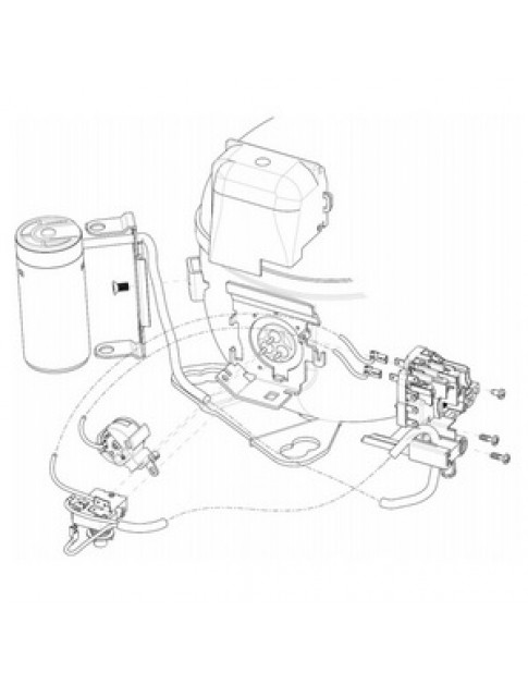 Компресор для холодильника EMBRACO ASPERA NT2178GK R404a 793W (з пусковим реле CSIR)