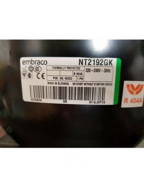 Компресор для холодильника EMBRACO ASPERA NT2192GK R404a 1053W (з пусковим реле CSIR)