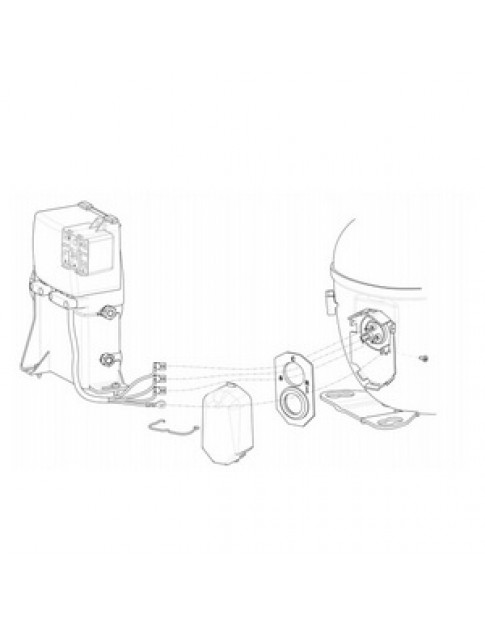 Компресор для холодильника EMBRACO NT2210GK R404a 1291W (з пусковим реле CSCR)