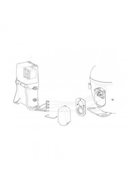 Компресор для холодильника EMBRACO NT2210U R290 1165W (з пусковим реле CSCR)