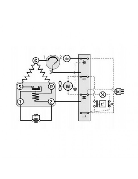 Компресор для холодильника EMBRACO ASPERA NT6215Z R134a 1623W (з пусковим реле CSIR)