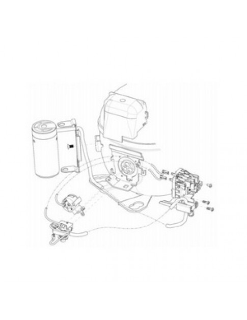 Компресор для холодильника EMBRACO ASPERA NT6217Z R134a 1865W (з пусковим реле CSIR)
