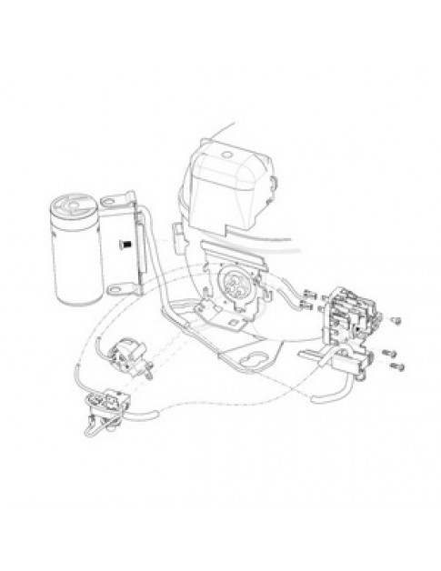 Компресор для холодильника EMBRACO ASPERA NT6220GK R404a 1215W (з пусковим реле CSR)