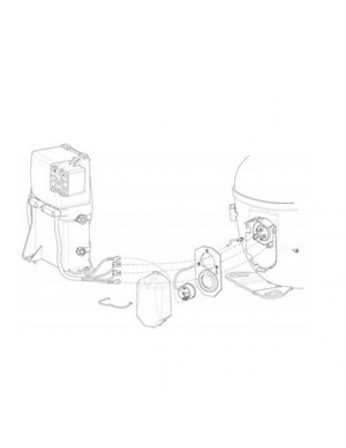 Компресор для холодильника EMBRACO ASPERA NT6226GK R404a 1988W (з пусковим реле CSR)