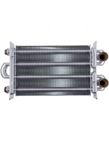 Теплообмінник бітермічний (78 ламелей) для газового котла Beretta Ciao, Smart 24 кВт R10021419 Теплообмінник бітермічний (78 ламелей) для газового котла Beretta Ciao, Smart 24 кВт R10021419