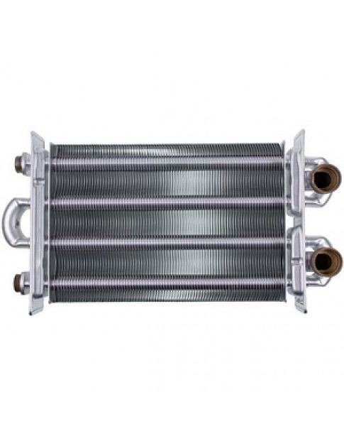 Теплообмінник бітермічний (78 ламелей) для газового котла Beretta Ciao, Smart 24 кВт R10021419