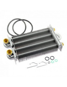 Теплообмінник бітермічний для газового котла Beretta Ciao, Ciao N, Smart 24 кВт R10021419