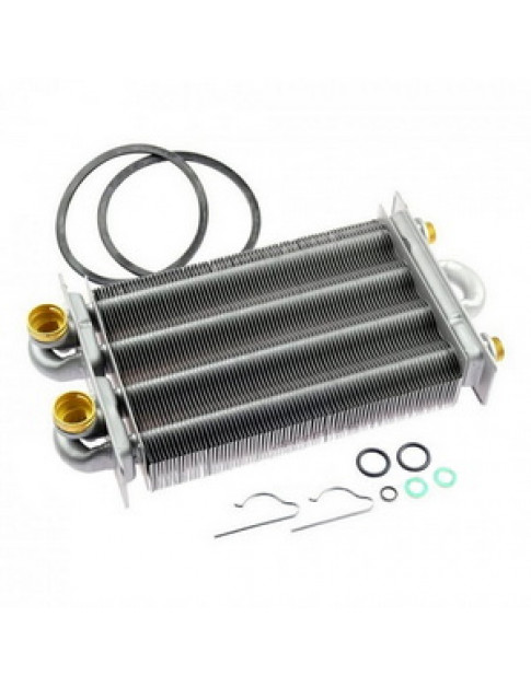 Теплообмінник бітермічний для газового котла Beretta Ciao, Ciao N, Smart 24 кВт R10021419