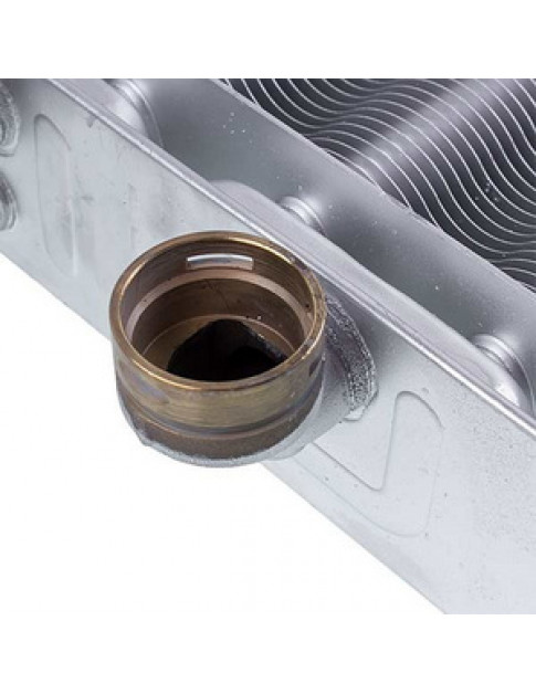 Теплообмінник первинний (83 ламелі) для газового котла Beretta City 24 CAI (з дисплеєм) Mynute R10023651