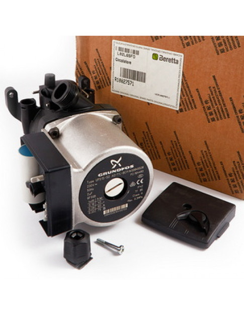 Насос циркуляційний у зборі Grundfos UP 15-50 75 Вт для газового котла Beretta Ciao Nord, City, Mynute R10027571