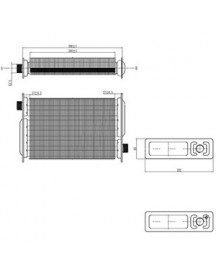 Теплообмінник первинний для газового котла Beretta Super Exclusive 24 кВт R2381