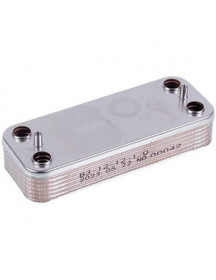 Теплообмінник пластинчастий ГВП (12 пластин) для газового котла Beretta R8036