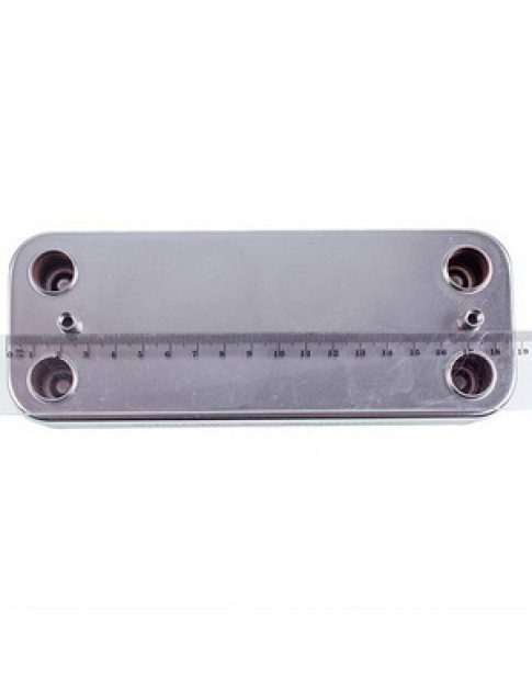 Теплообмінник пластинчастий ГВП (12 пластин) для газового котла Beretta R8036