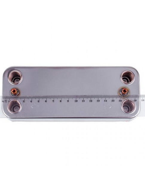 Теплообмінник пластинчастий ГВП (12 пластин) для газового котла Beretta City, Mynute, Exclusive R8036