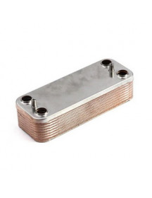 Теплообмінник пластинчастий ГВП (16 пластин) для газового котла Beretta R8037