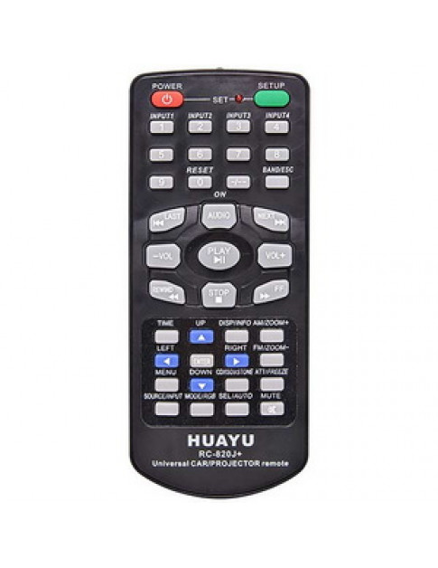 Універсальний пульт для  DVD-автопрогравачів та проекторів HUAYU RC-820J+