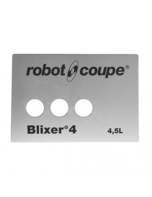 Передня панель клавіатури для бліксера Robot Coupe RC39779 Передня панель клавіатури для бліксера Robot Coupe RC39779