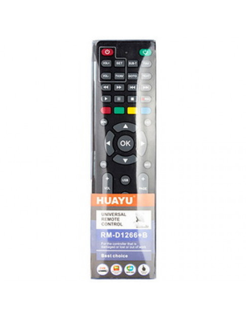 Пульт універсальний для SAT і DVB-T2 тюнеров Huayu RM-D1266+B