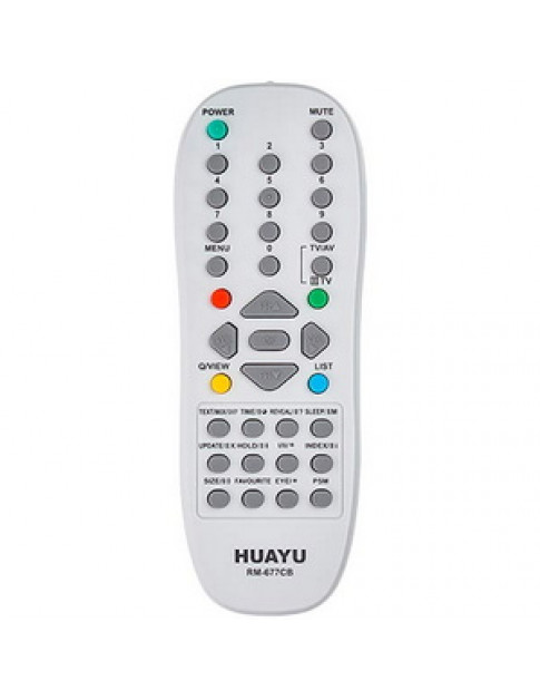 Пульт дистанційного керування універсальний для телевізора RM-D677CB (2 коди) (+
