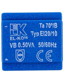 Трансформатор понижувальний герметичний El-Kom 150 В, 0,5 ВA для плати газового котла RN120209