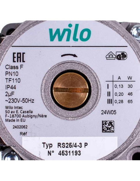 Насос циркуляційний Wilo Star-RS 25/40 130 (сірий) Насос циркуляційний Wilo Star-RS 25/40 130 (сірий)