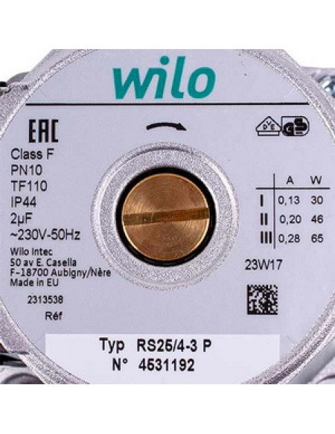 Насос циркуляційний Wilo Star-RS 25/40 180 (сірий) Насос циркуляційний Wilo Star-RS 25/40 180 (сірий)