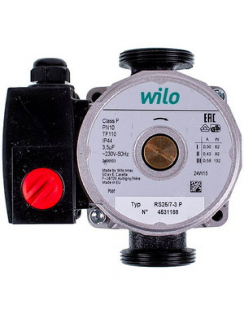 Насос циркуляційний Wilo Star-RS 25/70 130 (сірий) Насос циркуляційний Wilo Star-RS 25/70 130 (сірий)