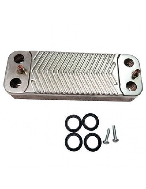 Теплообмінник пластинчатий ГВП (10 пластин) для газового котла Saunier Duval Themaclassic, Combitek, Semia S1005800