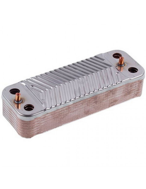 Теплообмінник пластинчастий ГВП (16 пластин) для газового котла Saunier Duval Isofast, Isotwin, Themaclassic S1024800