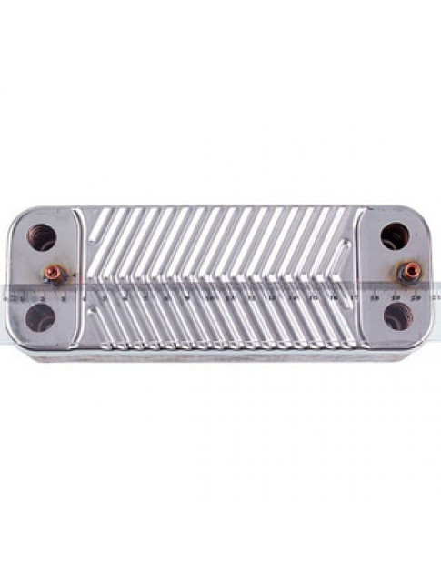 Теплообмінник пластинчастий ГВП (16 пластин) для газового котла Saunier Duval Isofast, Isotwin, Themaclassic S1024800