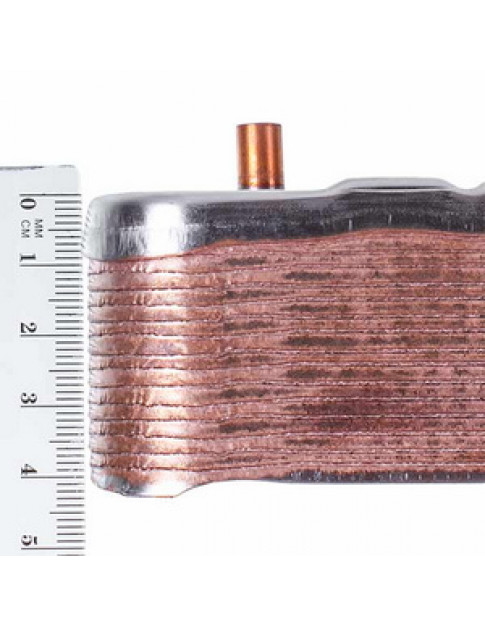 Теплообмінник пластинчастий ГВП (16 пластин) для газового котла Saunier Duval Isofast, Isotwin, Themaclassic S1024800