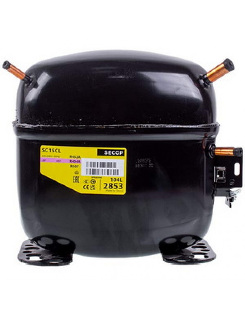 Компресор для холодильника SECOP (DANFOSS) SC15CL R404а/R507а 615W (з пусковим реле BN221)