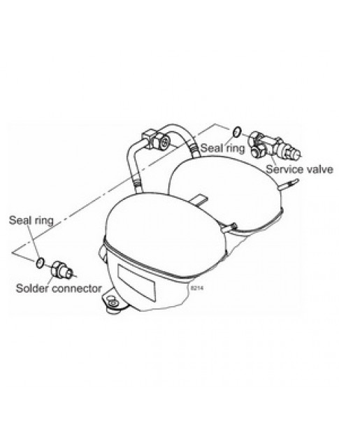 Компресор для холодильника SECOP (DANFOSS) SC18/18CL R404а/R507а 2849W (з пусковим реле CSR)
