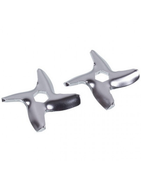 Набір ножів для м&aposясорубки Moulinex SS-192595 (2 шт.) D=45mm s=4.5mm Отвір: шестигранний