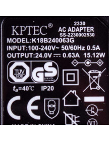 Адаптер для робота-пилососа Rowenta SS-2230002530 K18B240063G 24V 0.63A Адаптер для робота-пилососа Rowenta SS-2230002530 K18B240063G 24V 0.63A