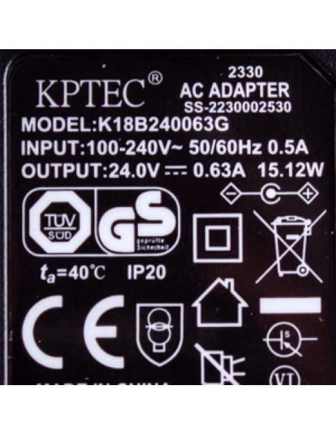 Адаптер для робота-пилососа Rowenta SS-2230002530 K18B240063G 24V 0.63A